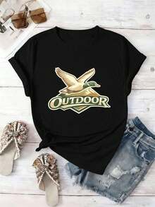Women T-Shirts - Black - View 2