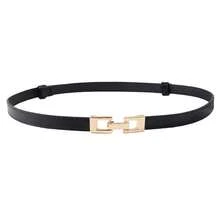 1pc Adjustable Elastic Waist Belt, Suitable For Summer, Autumn, Daily And Outdoor Use - Black - View 8