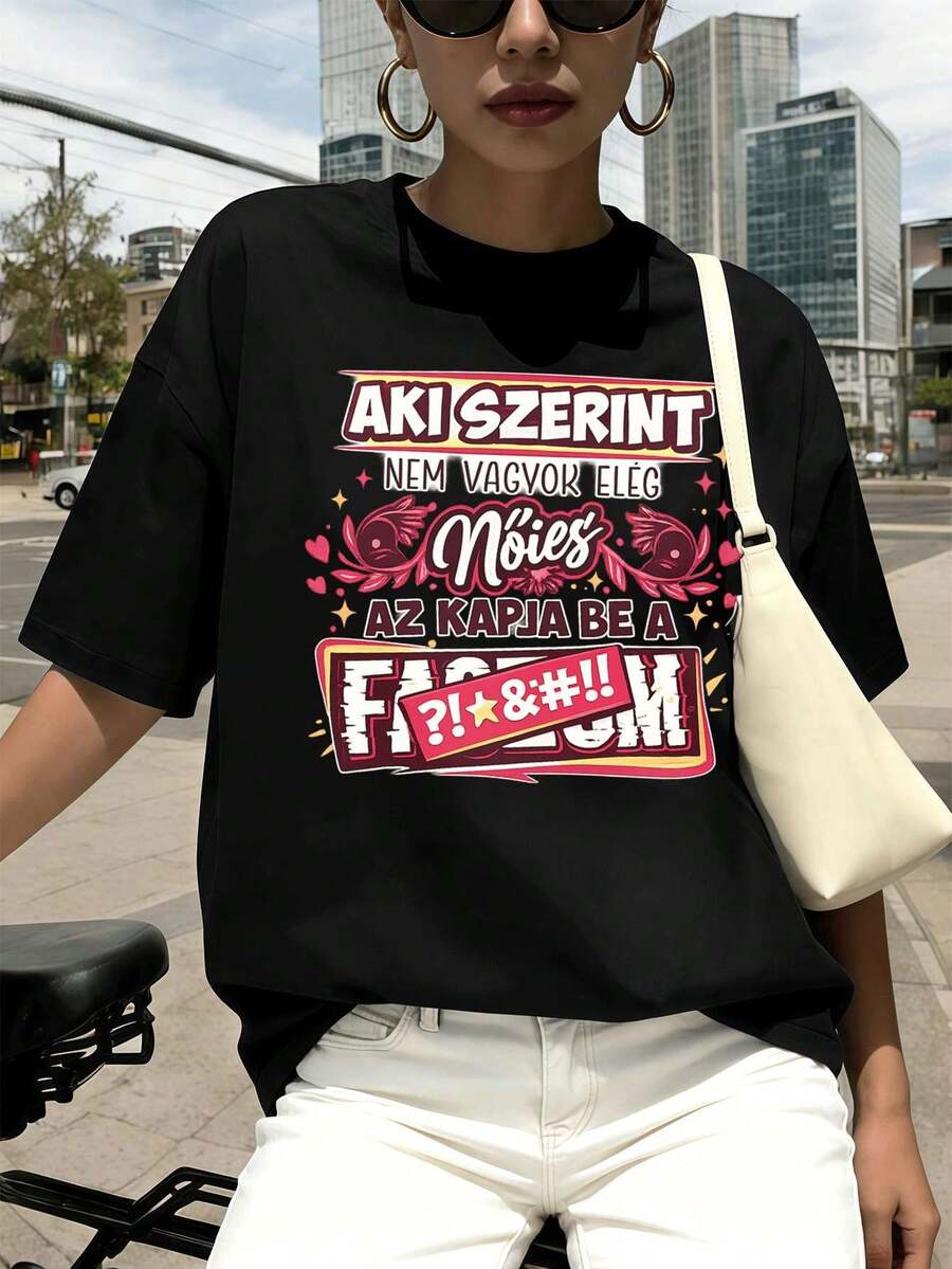 Women T-Shirts - Black - View 1