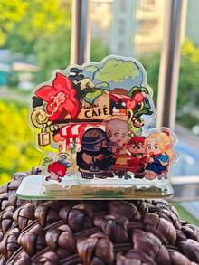 Dungeon Delicious High-Quality Cute Acrylic Double-Sided High-Definition Decorative Items, Anime Peripheral, Student Desk Decor, Friend Birthday Holiday Commemorative Gift, Anime Fan Collection - Multicolor - View 6