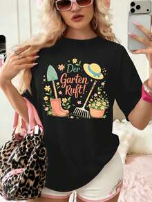 Women T-Shirts - Black - View 1