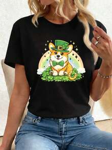 Women T-Shirts - Black - View 1