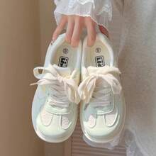 Women Skateboarding Shoes - Beige - View 7