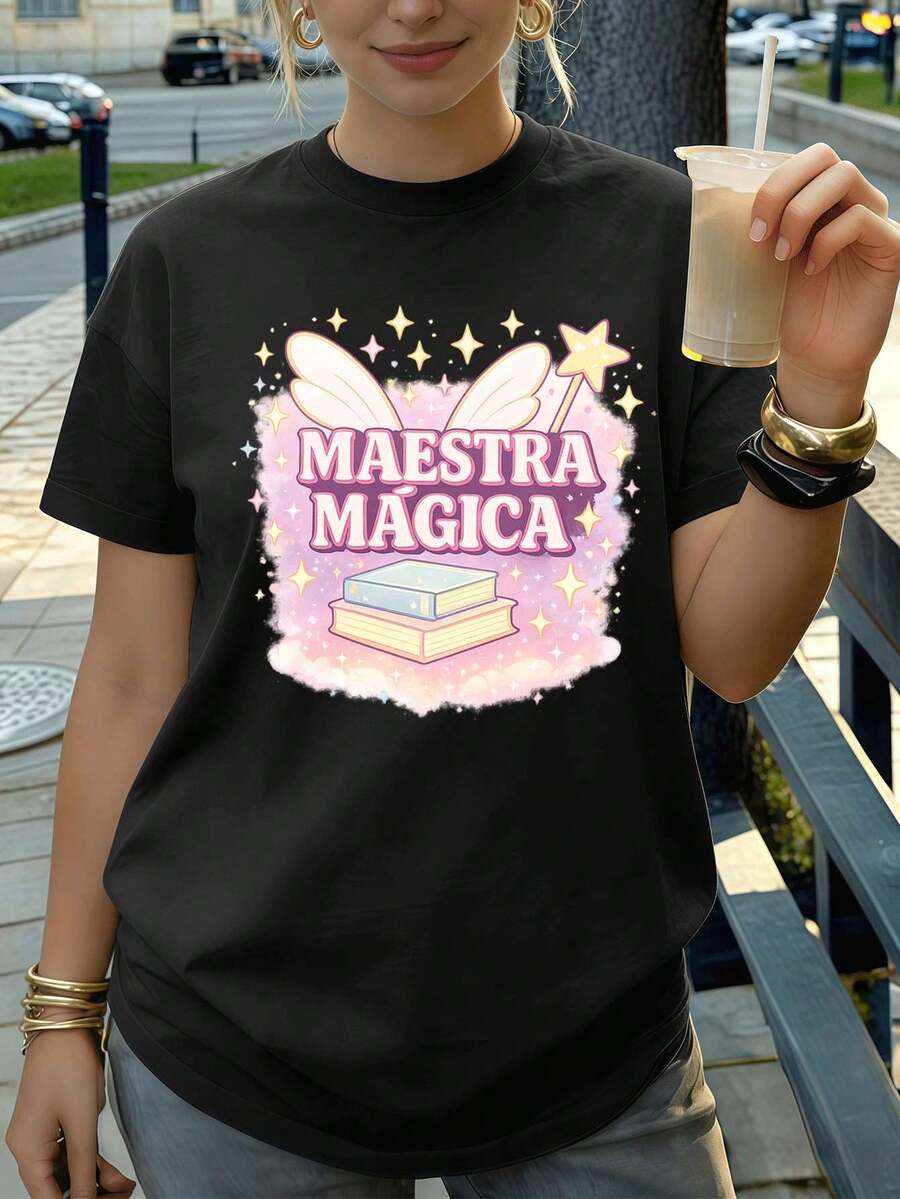 Women T-Shirts - Black - View 1