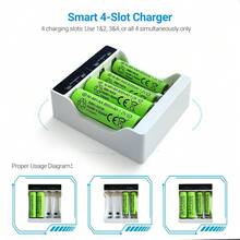 N411 充電器套組 + Ni-MH AA 800mAh 1.2V 可充電電池 – 可重複使用數百次，適用於玩具、遊戲控制器、LED燈、電子秤等。家用電子配件必備入門套件。 - 是 - 查看 3