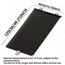Suction Cup Blackout Curtains,Retractable Sunshade,Portable Blinds,Free-Perforated Sun Protection Roller Shade,Temporary Sunshade Windows Blinds - A - View 8