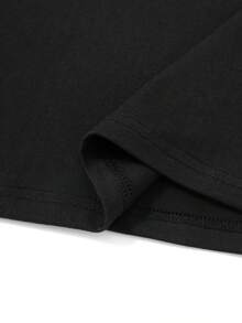 Nueva Camiseta de Verano de Algodón Puro con Cuello Redondo y Manga Corta, Ropa para el Día de la Madre, Tallas S-3XL, 2026, Felices Salidas para Hermanas, Estampado de Texto Degradado, Camiseta de Manga Corta con Cuello Redondo para Mujer, Primavera Verano CVUL - Negro - Ver 5