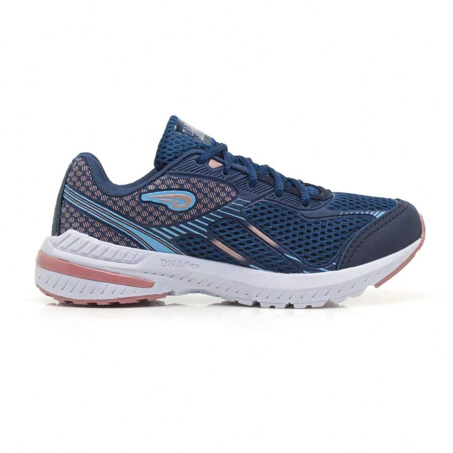 Women's Athletic Shoes For Gym, Walking, CrossFit - Super Comfortable - On - XANH NAVY/XANH DƯƠNG/HỒNG NHẠT - Xem 1