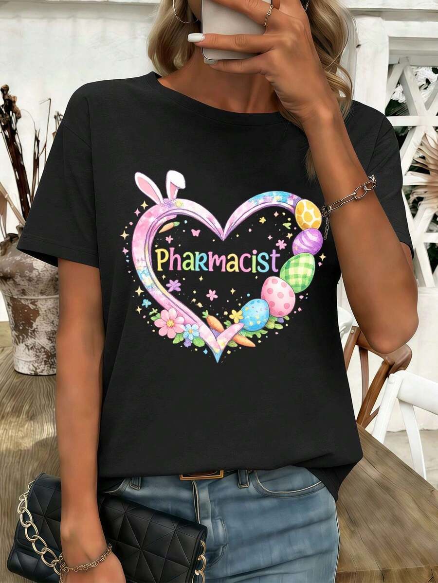 Women T-Shirts - Black - View 1