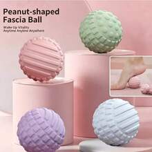1pc Fitness Fascial Ball, Yoga Massage Ball, Foot Massage, Muscle Relaxation, Fitness Stretching, Relief For Muscle Pain, Convenient And Compact For Portability, A Choice For Relaxation After Gym Training, A Gift For Halloween And Christmas - View 3
