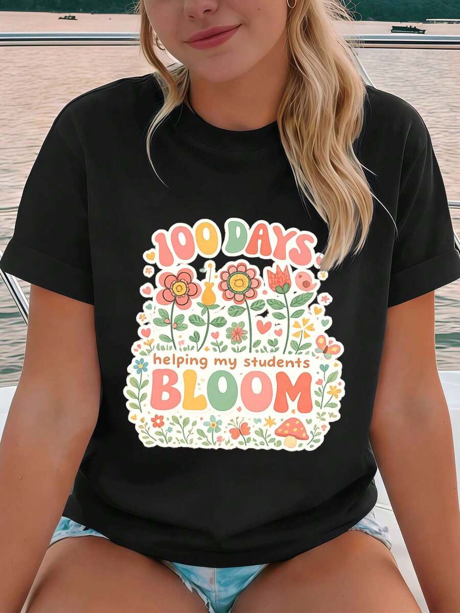 Women T-Shirts - Black - View 1
