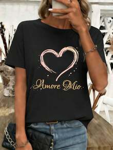 Women T-Shirts - Black - View 1