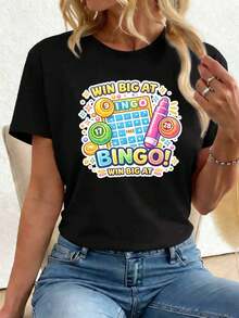 Women T-Shirts - Black - View 1