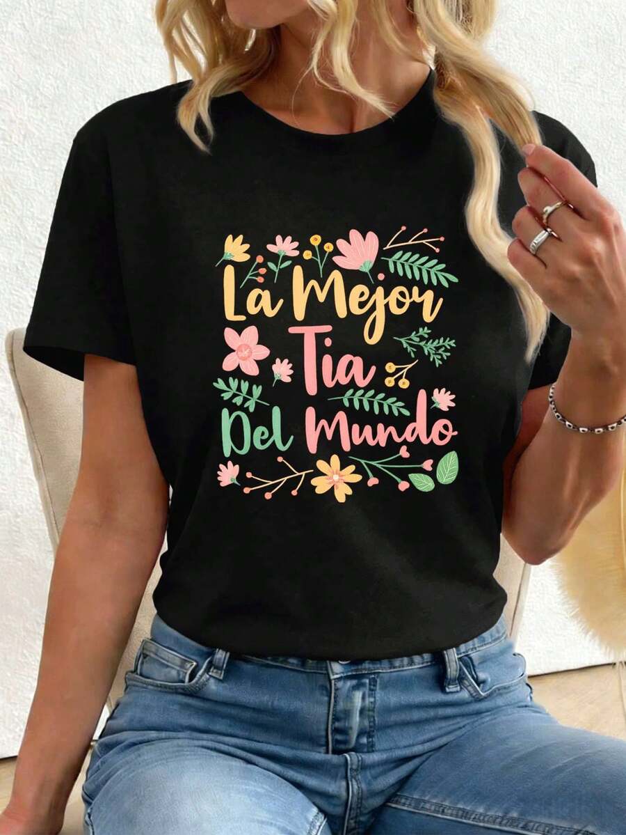 Women T-Shirts - Black - View 1