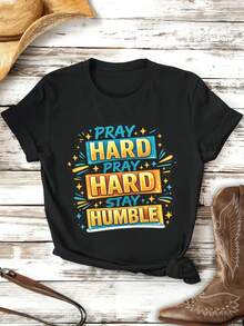 Women T-Shirts - Black - View 2