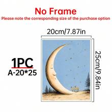1/3pcs Moon And Deer Themed Kids Room Wall Art, Whimsical Fox Art Print | Dreamy Decor, Fairy Tale Rabbit Themed Kids Room Wall Art | Whimsical Starry Sky Wall Decor. Starry Sky Forest Themed Kids Room Decoration,Canvas Wall Art Posters For Room Home Decor Room Decor AestheticOptional Frame Room DecorRoom Decoration Stuff Wall Decor Bedroom Decor Baby Room Decoration Living Room Decor Office Decor - Multicolor - View 21