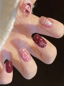 20 Peças Tiras de Gel Semissecas, Qualidade de Salão, Longa Duração, Fácil de Aplicar e Remover, Requer Cura com Lâmpada UV - Multicolorido - Visão 5