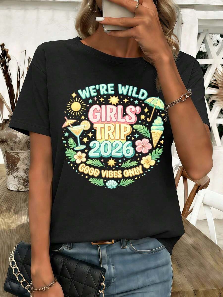 Women T-Shirts - Black - View 1