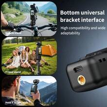 The Portable Action Camera LK-032 Is A Mini Action Camera With 1080p Resolution, Ideal For Travel, Cycling, And Vlogging. It Comes With A 128GB SD Card And An HD Lens With A Flash. - 查看 3