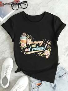 Women T-Shirts - Black - View 2