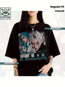 Women T-Shirts - Black - View 7