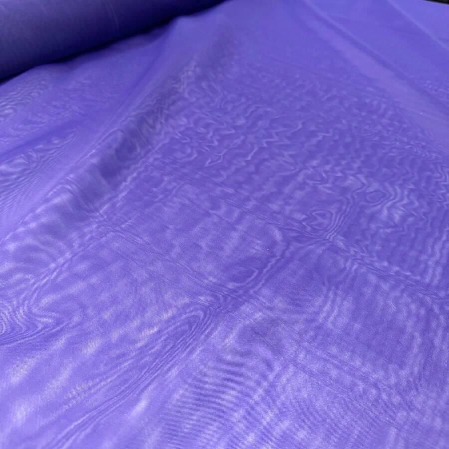 Plain Voile Fabric, Assorted Colors, 3.00m (Width), Curtains, Decoration - 紫色 - 查看 1
