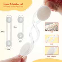 2/4/6/8/10/12pcs Baby Safety Buckle Strap - Multicolor - View 4