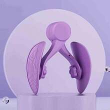 1 pieza Entrenador de músculos del piso pélvico - Rosa, Adecuado para el entrenamiento de músculos de los muslos, Equipo de fitness para el hogar de mujeres - Multicolor - Ver 10