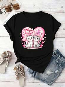 Women T-Shirts - Black - View 2