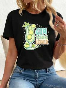Women T-Shirts - Black - View 1