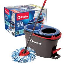O-Cedar EasyWring RinseClean Spin Mop And Bucket System, Hands-Free System - 1 - View 1
