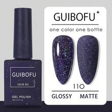 GUIBOFU品牌 1瓶 #110 凝膠指甲油 - 駝色 - 查看 8