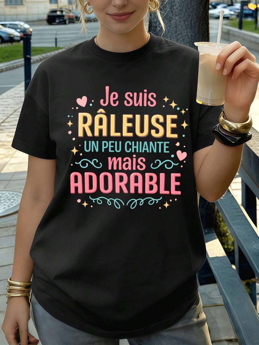 Women T-Shirts - Black - View 1