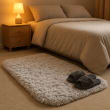 The Perfect Finishing Touch: Modern Rugs For Stylish Bedrooms BEAUTTY HOME - Light Grey - View 3