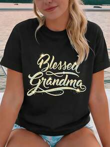 Women T-Shirts - Black - View 1