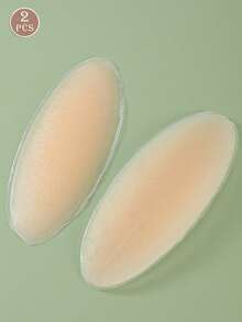2 cặp miếng độn nâng mông bằng silicon, miếng độn định hình cơ thể không đường may, giúp tăng kích thước vòng ba, định hình đôi chân, phù hợp với váy, trang phục hở lưng, đồ tập yoga, quần áo bó sát, quần jeans. - Nhiều màu - Xem 5