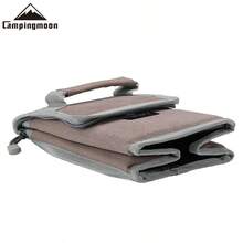 Túi đựng đồ bằng vải bạt gấp gọn CAMPINGMOON 1 chiếc, túi xách tay, túi đựng đèn lồng, túi đựng bình gas, T-8-BC, dụng cụ cắm trại - A - Xem 4