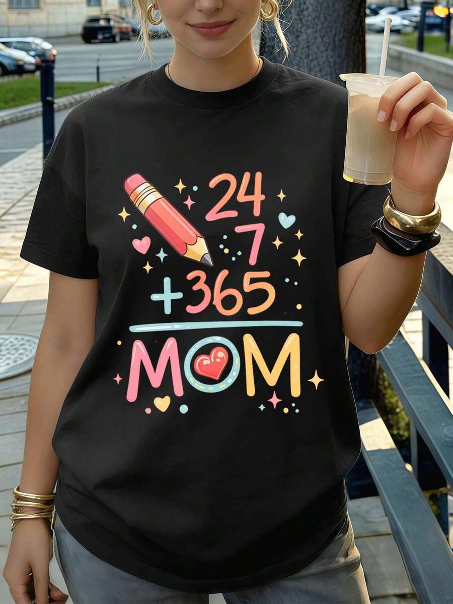 Women T-Shirts - Black - View 1