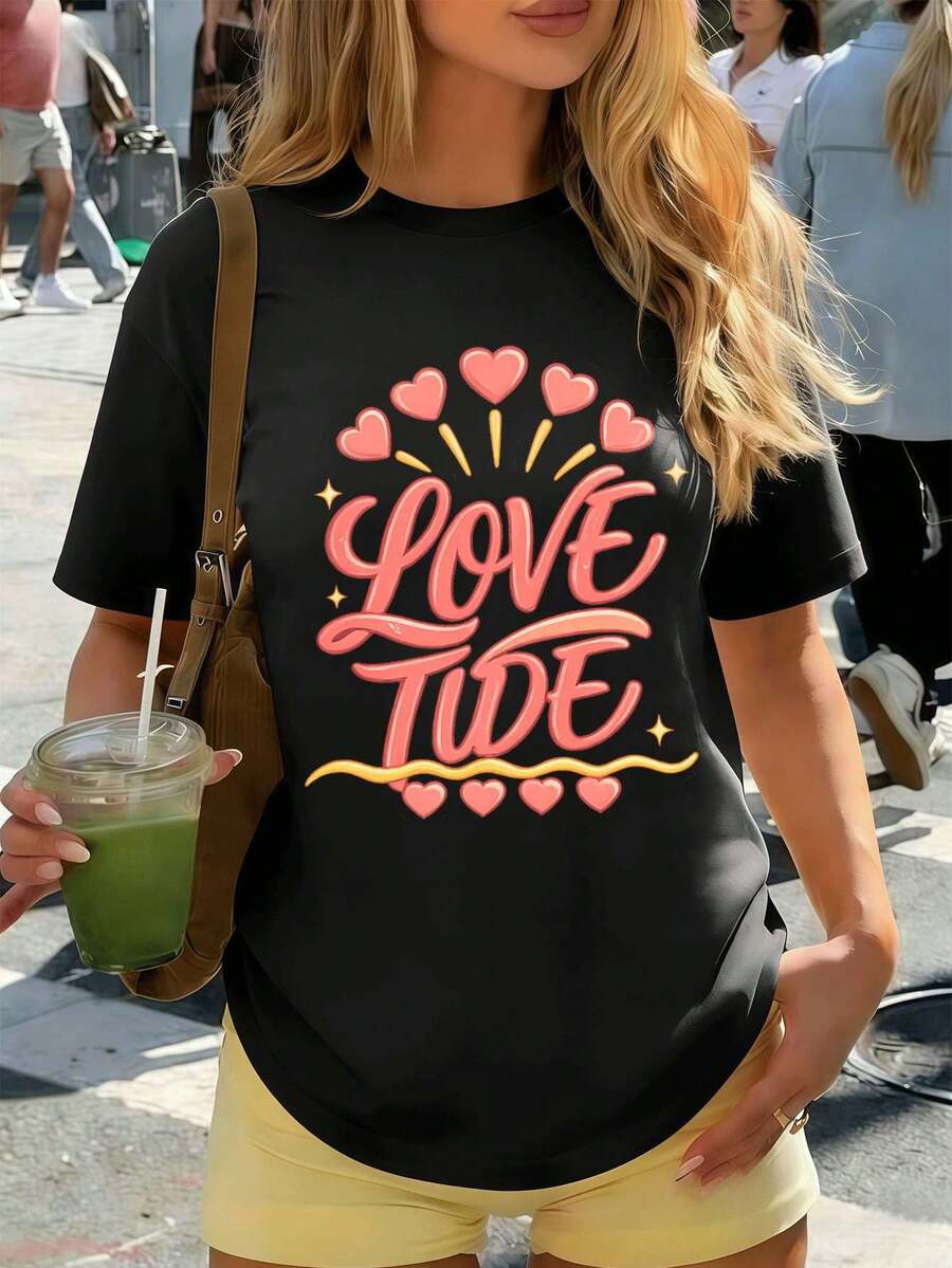 Women T-Shirts - Black - View 1