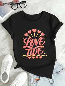 Women T-Shirts - Black - View 2