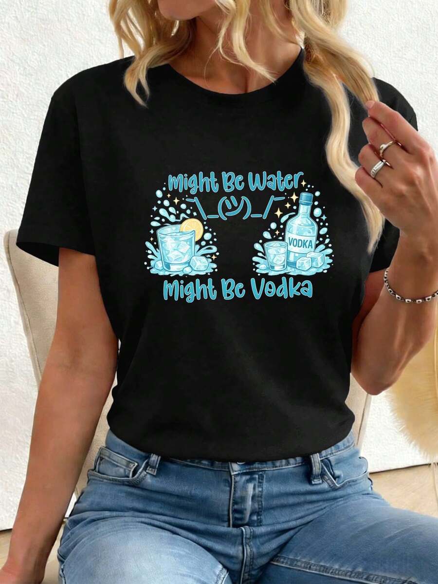 Women T-Shirts - Black - View 1