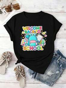 Women T-Shirts - Black - View 2