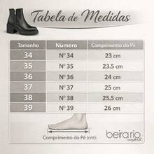 Women's Ankle Boot, Tractor Sole, Beira Rio Style, Soft And Lightweight With Zipper. - 黑色 - 查看 4