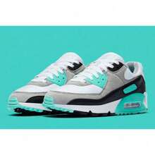 Men's 90 Performance Air Sneakers - Lightweight, Comfortable, Everyday, Street Style - 綠色 - 查看 3