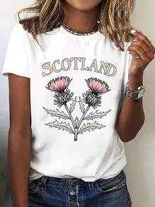 Plus Size T-Shirts - White - View 6