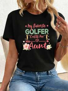 Women T-Shirts - Black - View 1