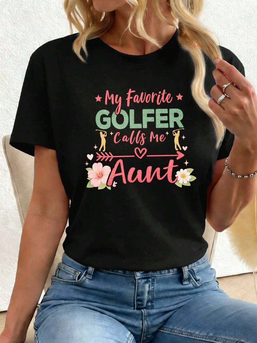 Women T-Shirts - Black - View 1