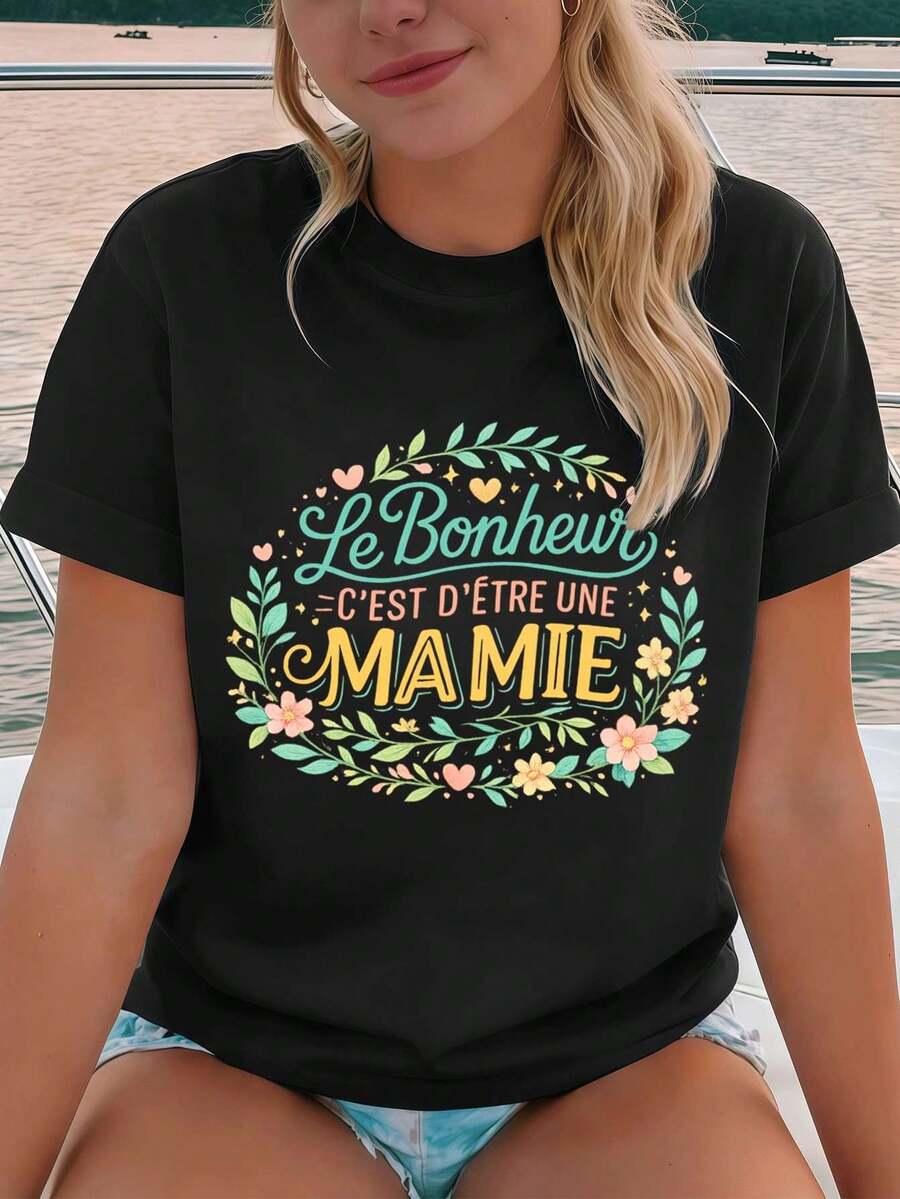 Women T-Shirts - Black - View 1