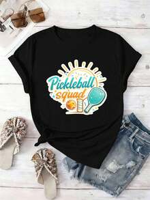 Women T-Shirts - Black - View 2