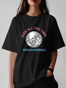 Women T-Shirts - Black - View 1